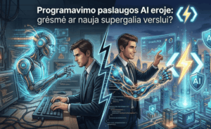 programavimo paslaugos AI eroje